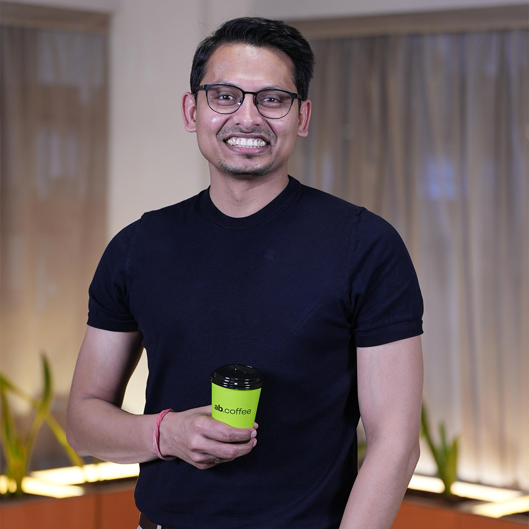 Abhijeet Anand, Founder & CEO of abcoffee