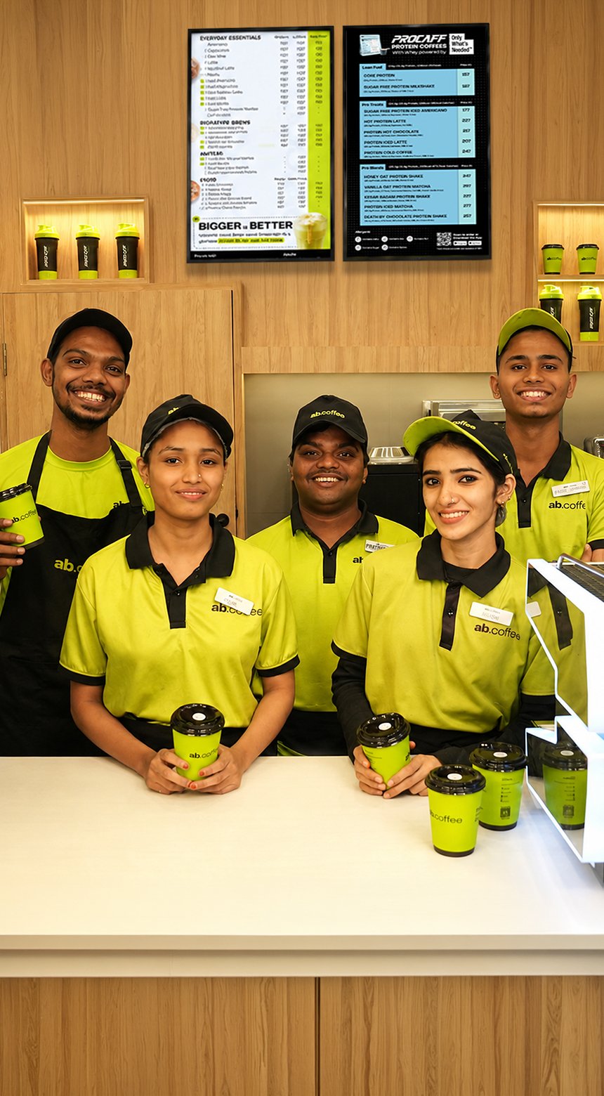 abcoffee baristas at work