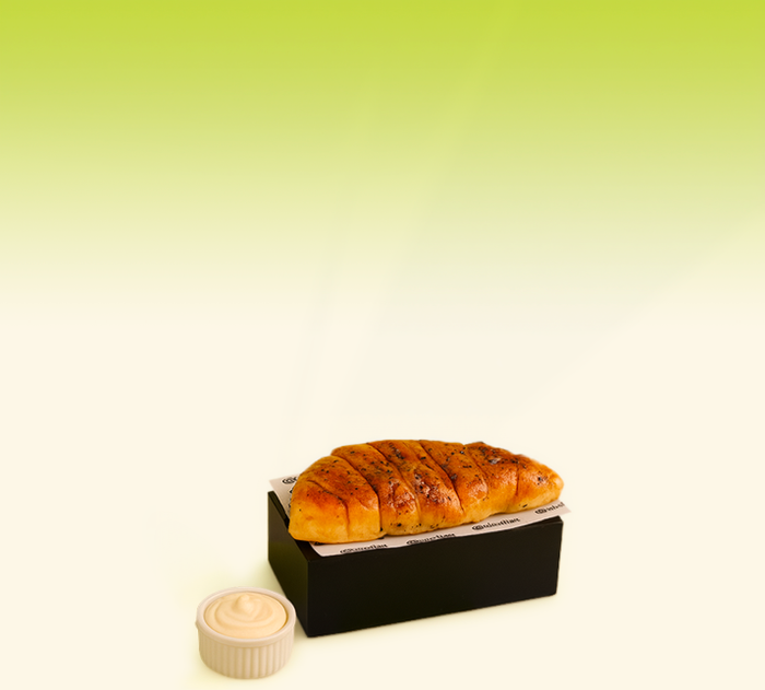 Garlic Bread and Cheese Dip