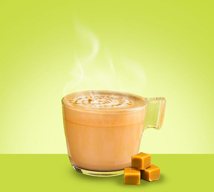 Salted Caramel Hot Latte