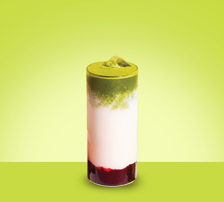Strawberry Iced Matcha