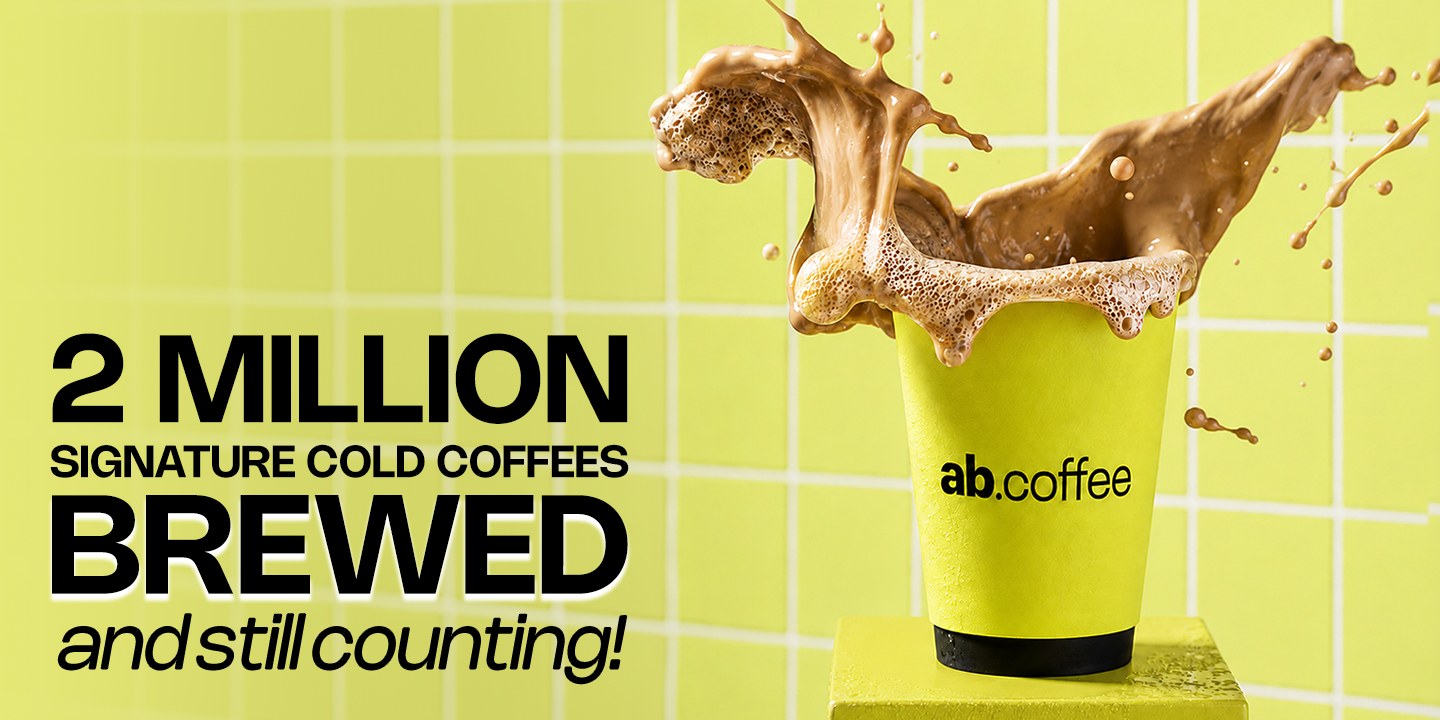 2 million signature cold coffees brewed and still counting