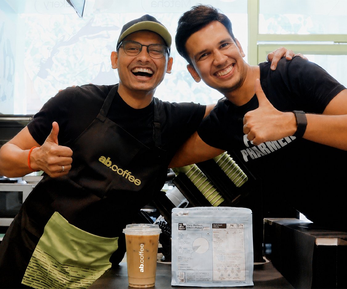 abcoffee × Only What's Needed by Food Pharmer